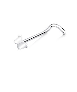 Little Butterfly Curved Nose Stud NSKZ-1767